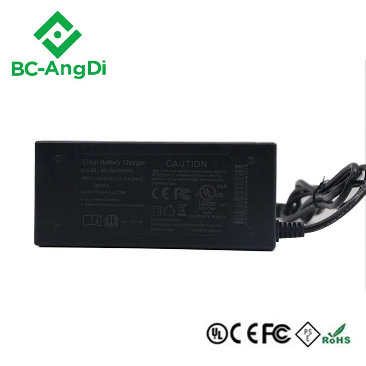 Factory Manufacture Multi output 42V 2A 3A 4A 5A Battery Charger For 36V Lime Bird Scooter