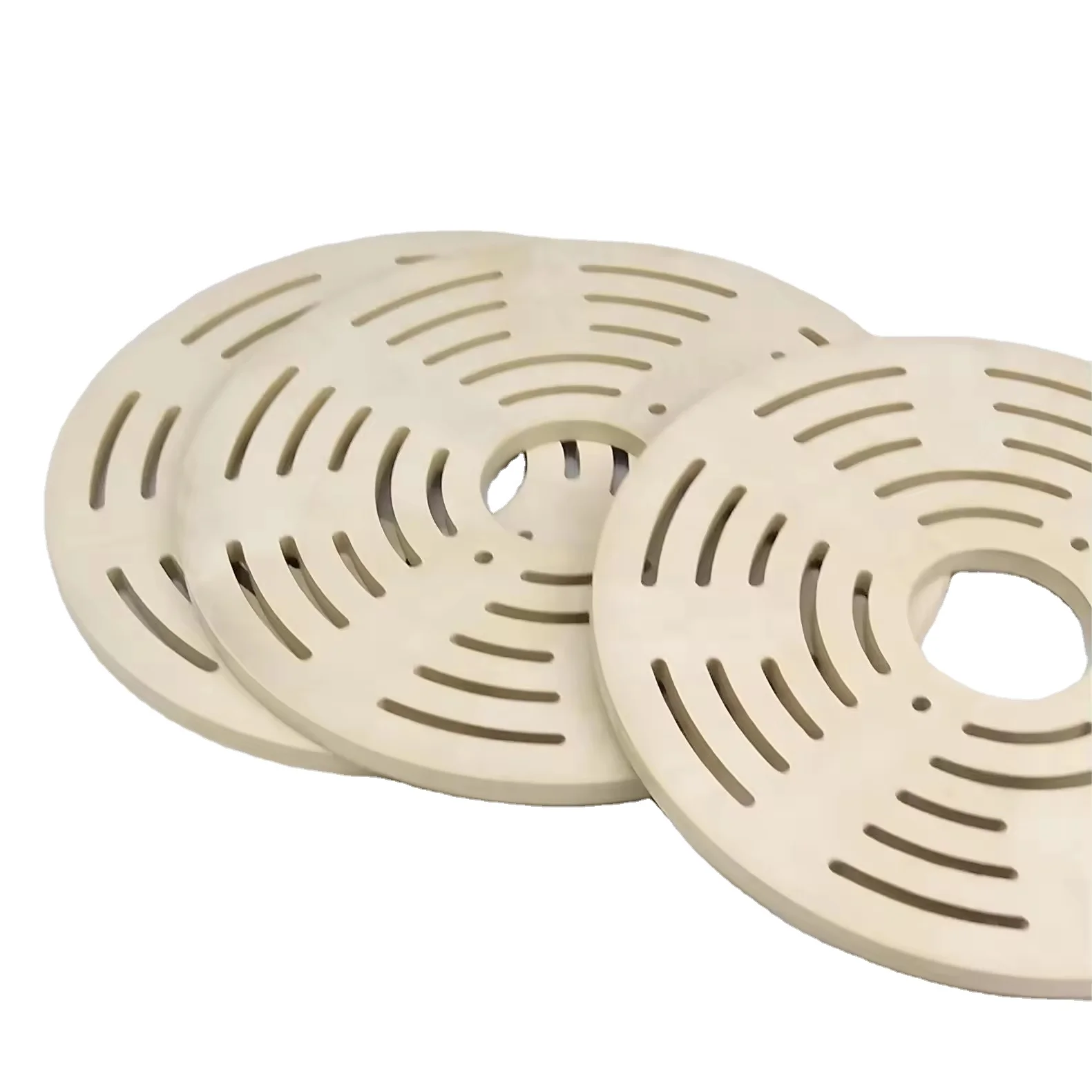 OEM plastic valves plates disc CNC Machining  PEEK Plastic Part Products Precision Machined Components