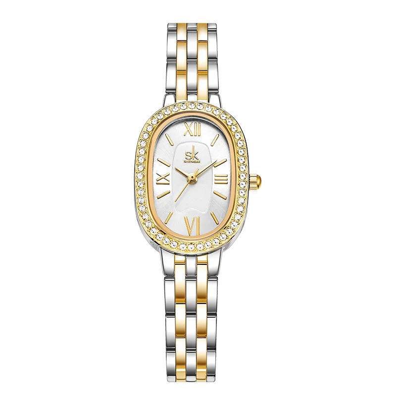 Luxury Sports Quartz Watch with  Steel Case Alloy Strap High Quality  Movement Waterproof Buckle Clasp