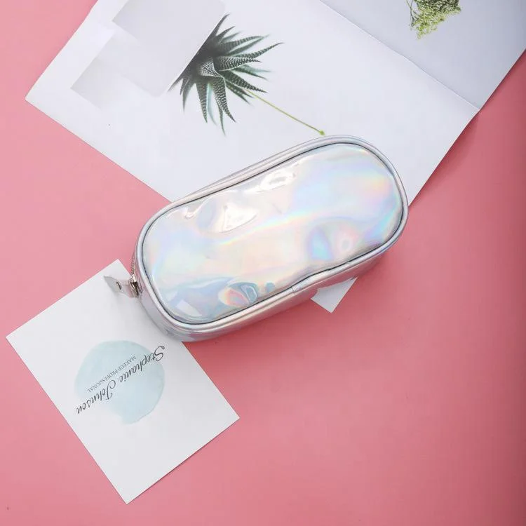 
China Factory Custom Logo PU Cosmetic Bag Makeup 