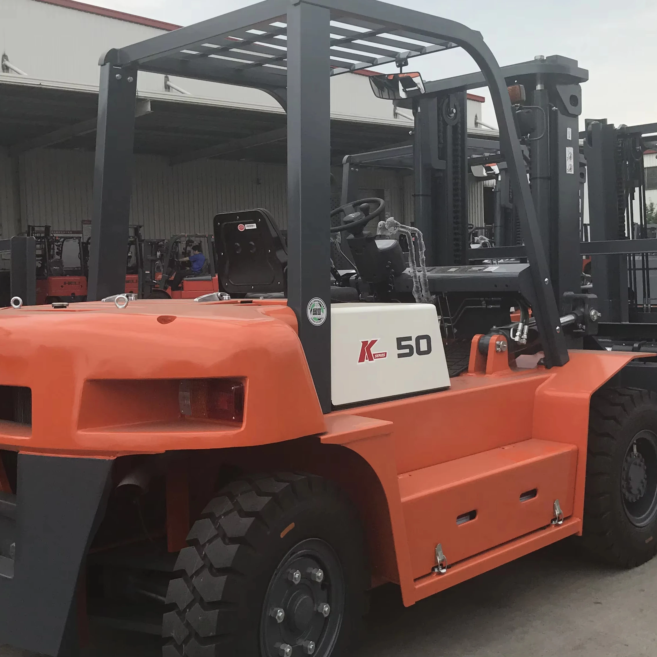 Forklift 5 ton 6 ton 6.5ton Diesel Forklifts CPCD50-QCK Stock Forklifts with Side Shift