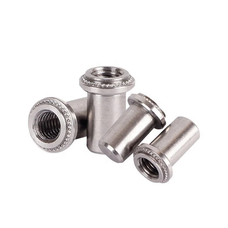 Factory supply Self Clinch Blind Nut Stainless Steel M3 M6 M8 sealed-thread press nuts fasteners for thin sheet metal