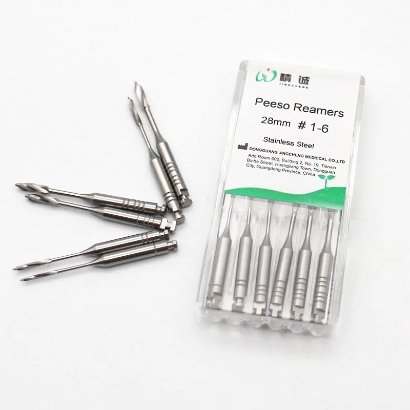 High Quality  Medical Instrument Stainless Steel  Dental Peeso Reamers Dental Files
