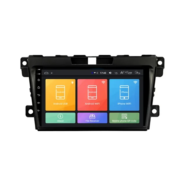 
9 inch Android 9.1 car motorcycle meterBT radio dvd and video player 4G WIFI FOR Mazda CX-7 2008 2009 2011 2014 2012 2010 2013 