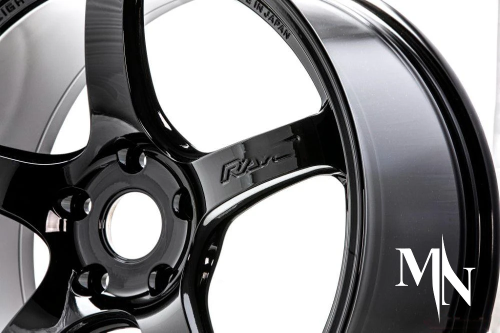 Custom Size Wheel 57CR 18x9.5 +38 5x114.3 Gloss Black Wheel 19x9.5 +35 5-120 Gunmetallic 18x9.5 +22 5x114.3 Gun Blue Wheel