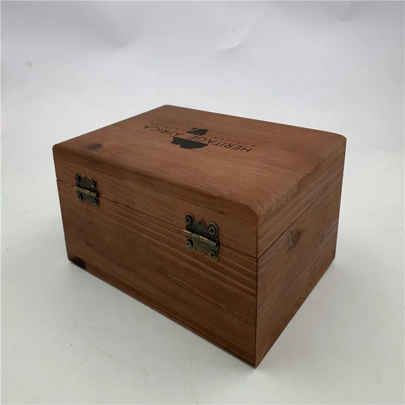 Custom logo Wholesale Spanish Cedar Wood cigar Humidor Box