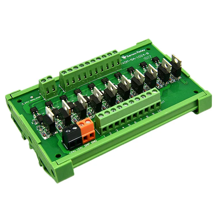 10-channel transistor output general relay module circuit protection PLC amplification microcontroller control board
