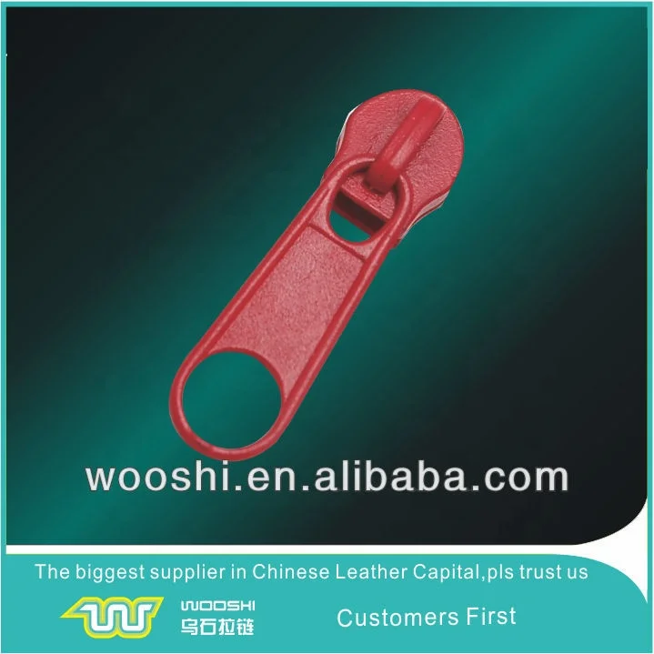  Slider large highly polished zipper metal slider with Zipper for garment