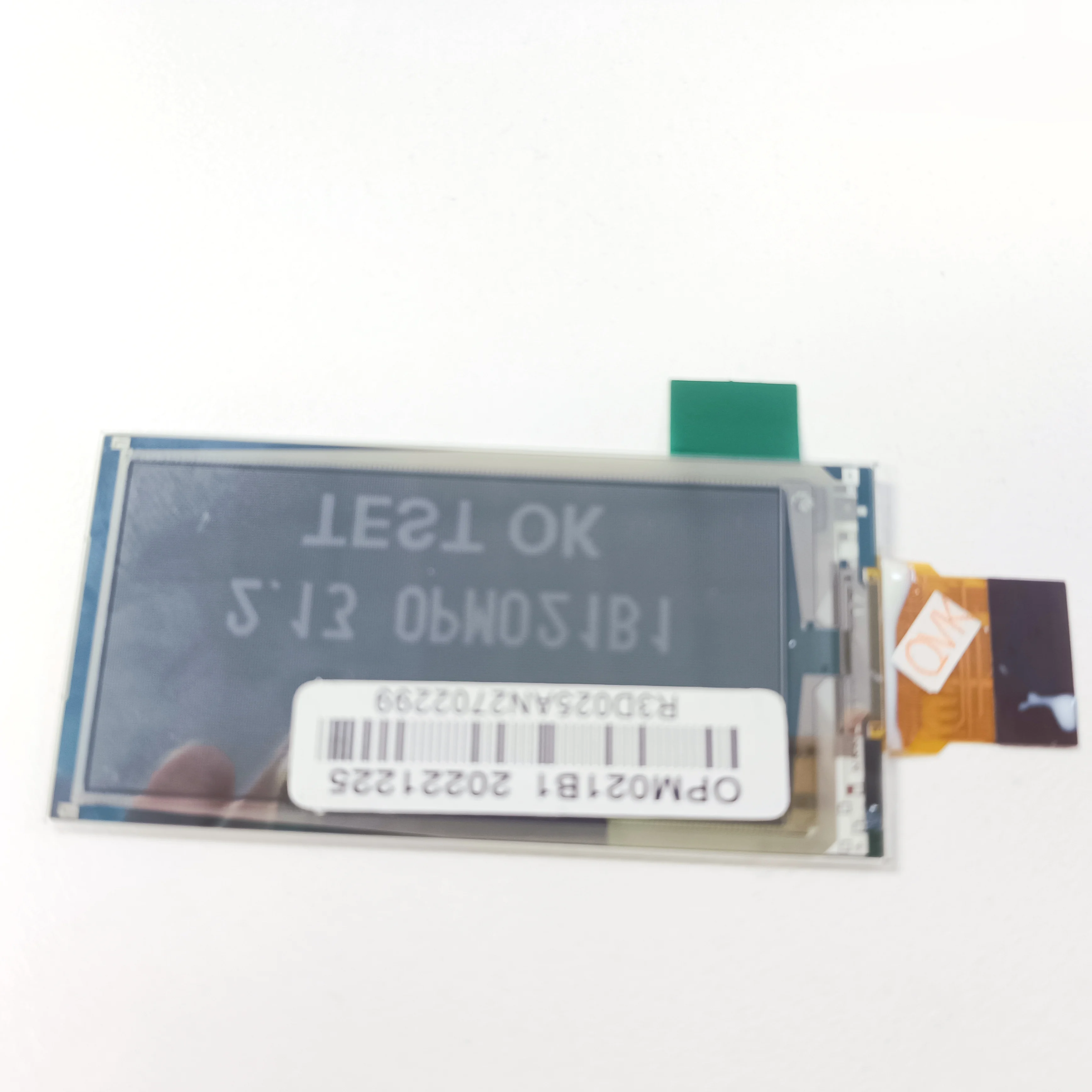 2,13 дюймов 122x250 ЖК-дисплей для электронных этикеток бумажные бирки экран OPM021B1