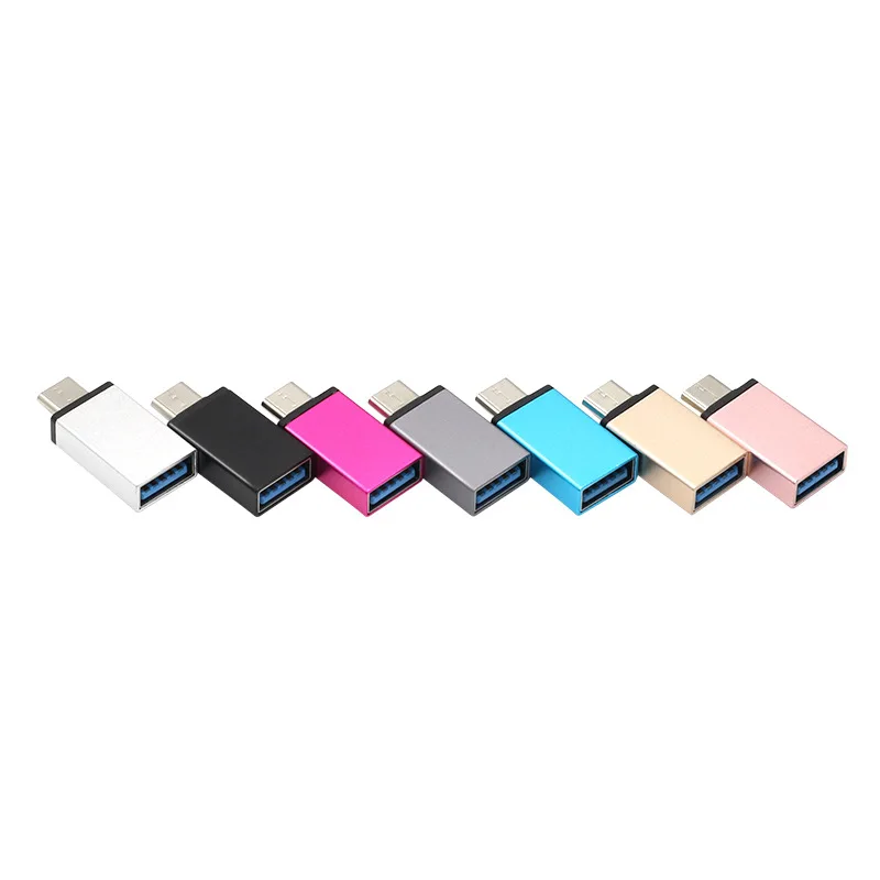 Оптовая продажа переходник Type c USB 3 1 папа-USB 0 мама OTG конвертер кабель для синхронизации данных и зарядки телефонов Samsung
