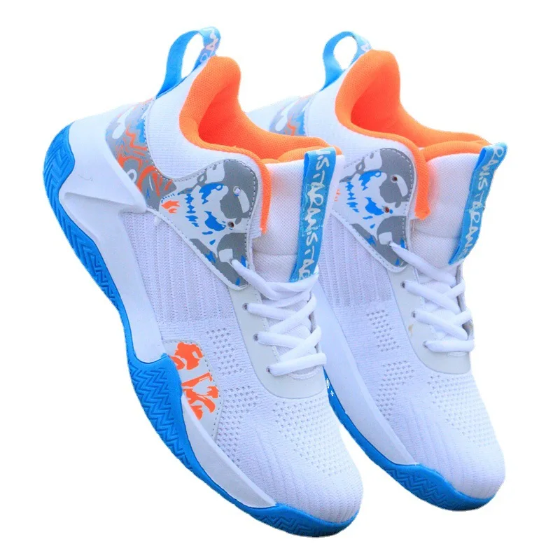 High Quality stylish Sneakers Running Sports Men Non slip Casual Trendy Basketball Shoes