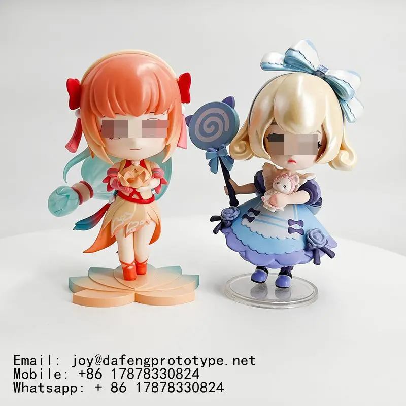 Trendy resin figurine customization desktop living room small ornaments, handmade IP mascot ornaments, figurine customization