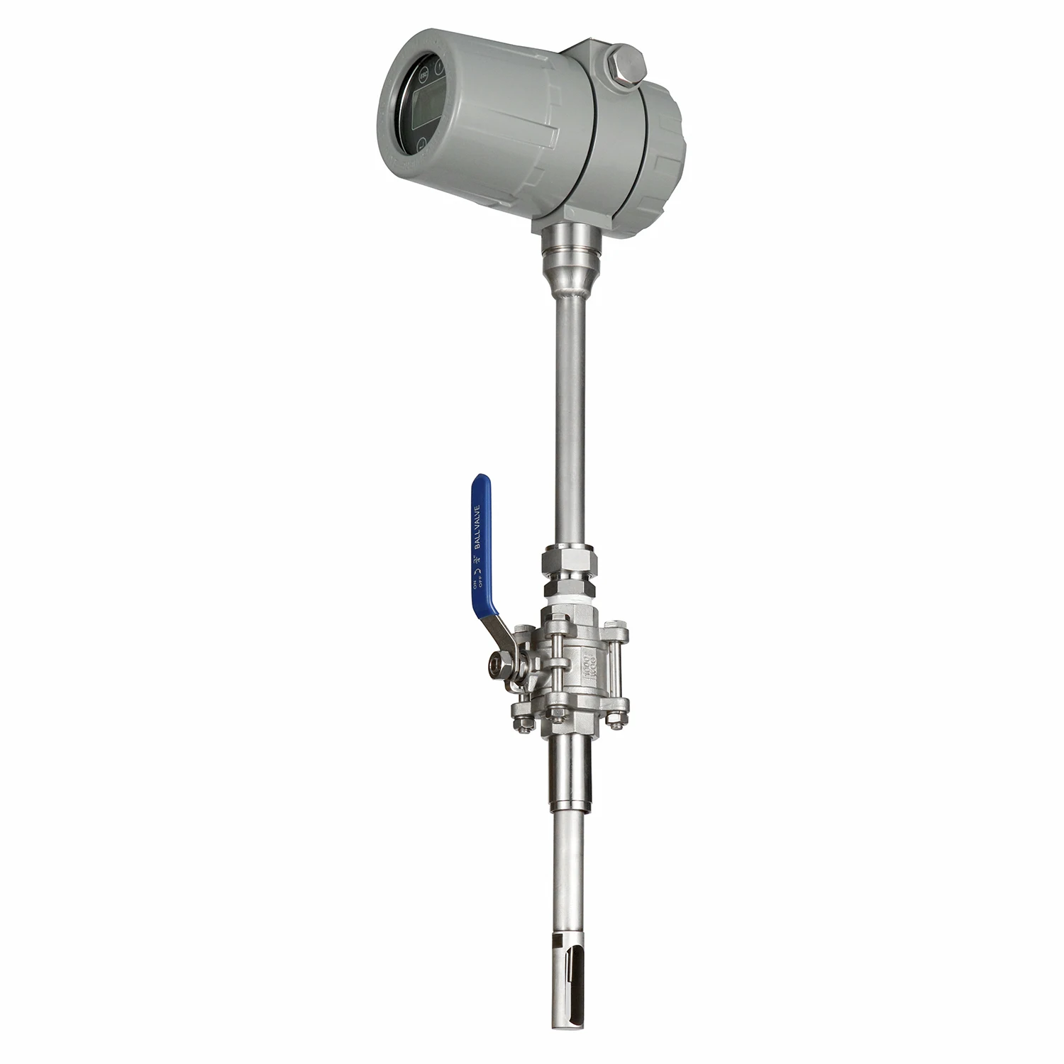 Stainless Steel Diesel Fuel Oil Turbine Flow Meter Flowmeter For Gas Air Steam