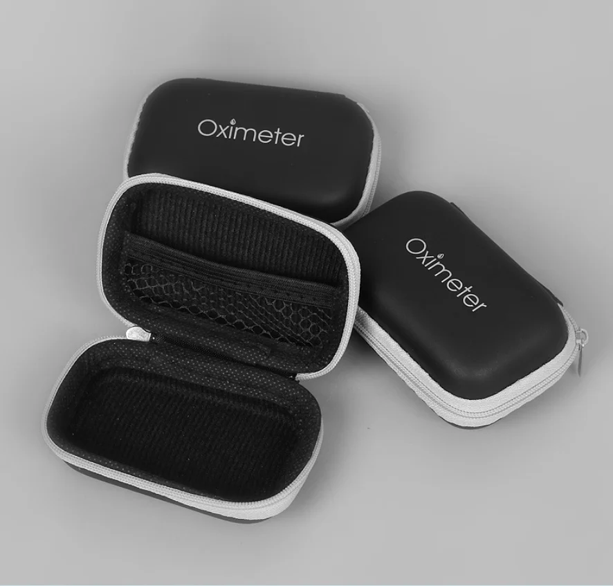 Medical eva Portable Pouch for Finger Pulse Oximete Small Carrying ProtectiveCase