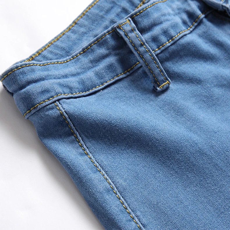 USA  ladies stretch blue jeans pants denim butt lift jeans