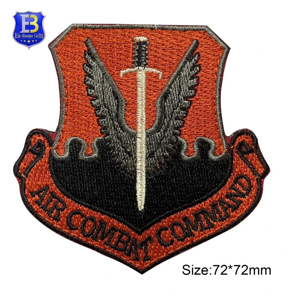 Wholesale Fashion Diy Custom Logo Embroidery Textile Patch Custom Logo Patch Embroidery