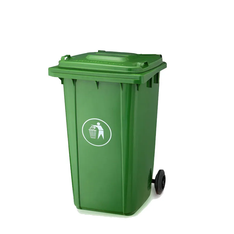 Outdoor Trash Bin Outdoor Plastic Storage Medical Garbage Bin Heavy Duty