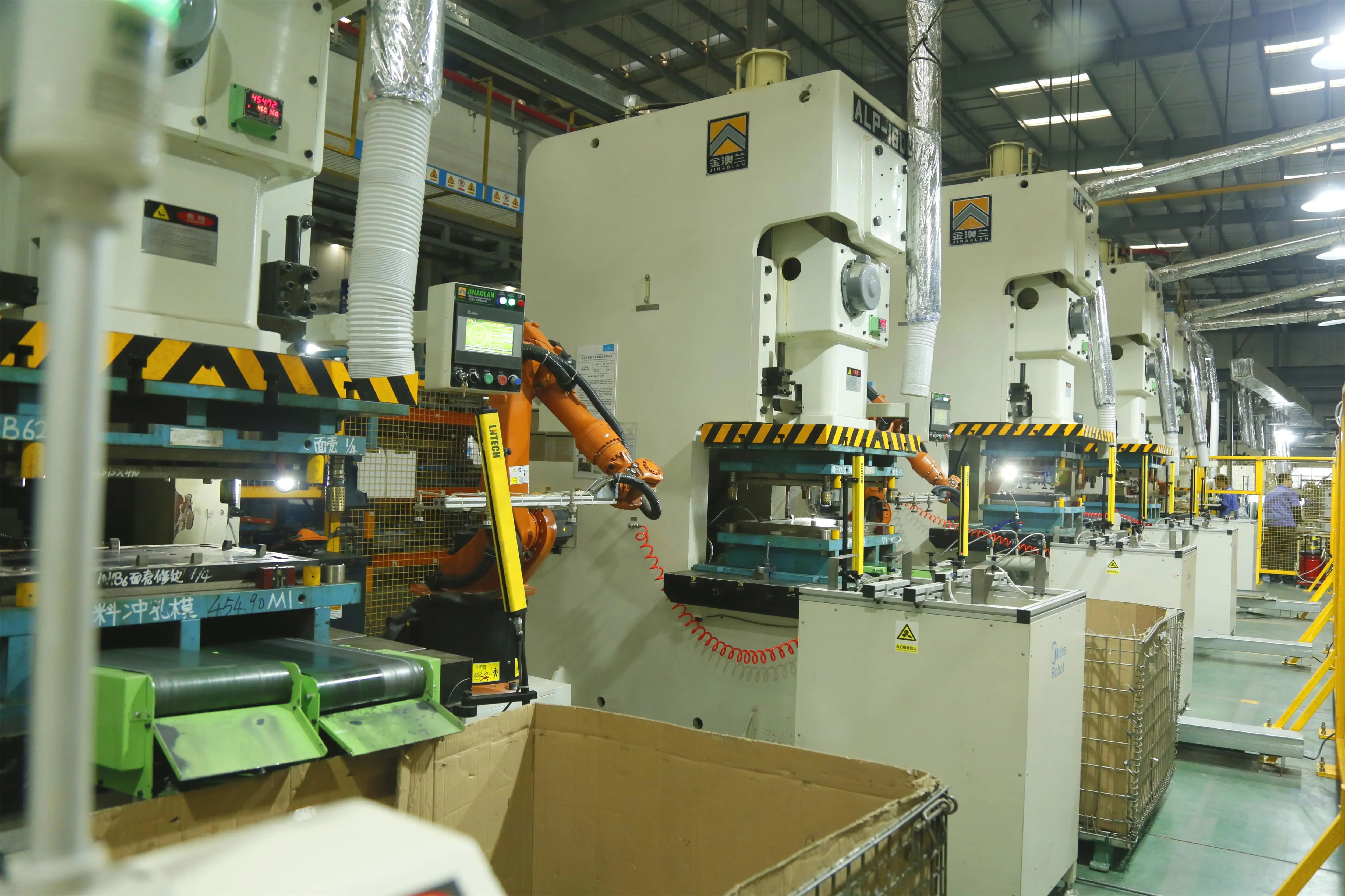 160Ton C Frame Single Crank Pneumatic Power Press with Optimized Automatic Line Solution and Guaranteed After-sale Services