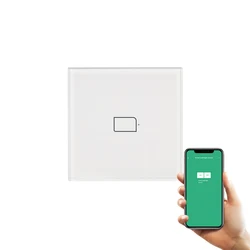 Factory Price BroadLink UK TC2S Smart Wifi Wall Touch Switch 1/2/3 Gang Glass Panel Smart light Switch