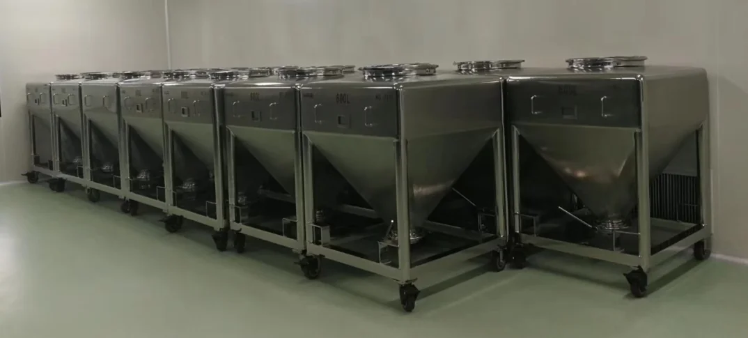 1200L IBC Bin for Pharmaceutical powder