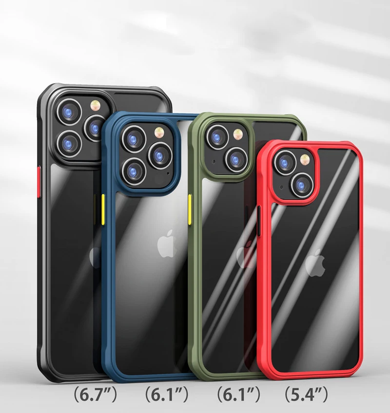 Модный ударопрочный чехол для Iphone 13, Модный стильный прозрачный чехол для телефона, поддержка прямой поставки