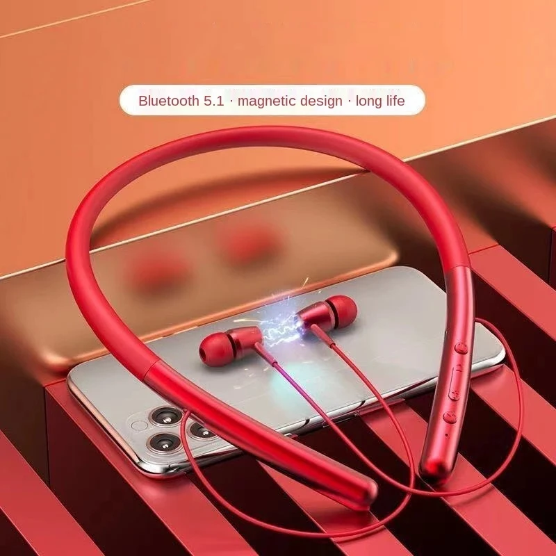 G06 neck-mounted sports headset Mp3 stereo subwoofer in-ear headset TF card bt earbuds wireless hifi audio headset