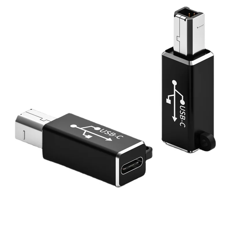 New MIDI Converter Type C USB-C Female To USB B Male Adapter for Printer Electric Piano Drum Organ