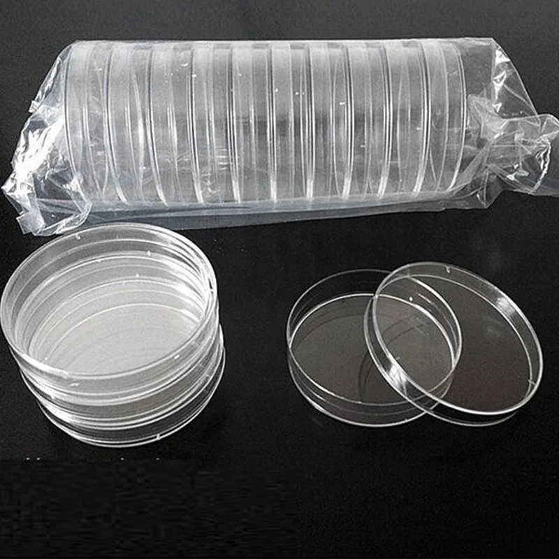 Lad Disposable Medical Plastic Glass 90mm Wholesale 100x15 Sterile Petri Dish