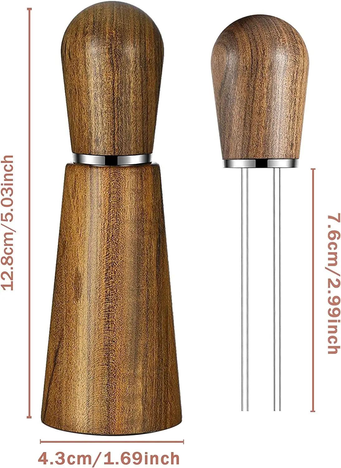 New Design Wdt Tool Espresso Stirrer Stainless Steel Barista Tool Needle Coffee Distributor