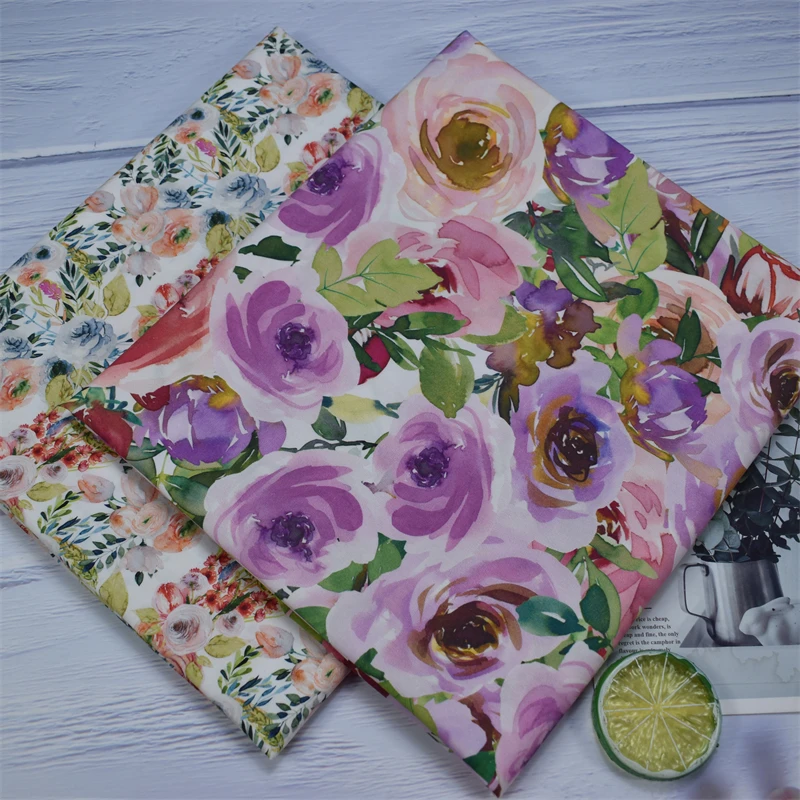 high quality 45s plain black material rayon twill printing fabric textiles  great  printed fabric with black dots for shirt