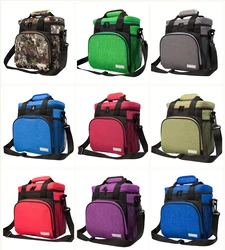 Heopono не содержит Бисфенол А, Офисная стильная Водонепроницаемая Термосумка для фитнеса из полиэстера, термоизолированная Термосумка для взрослых