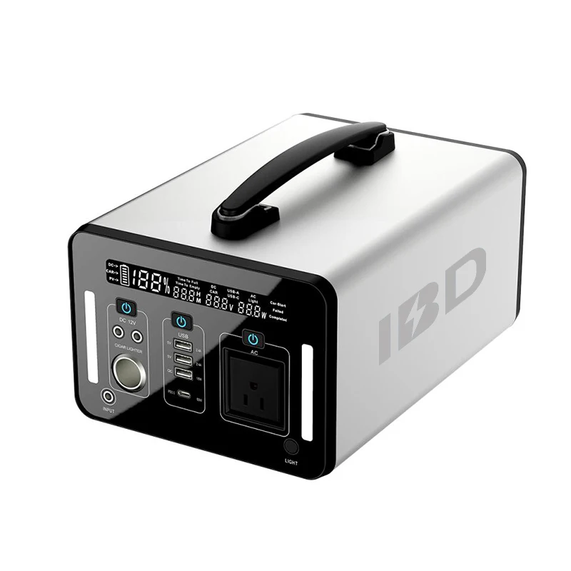 IBD 2021 Emergency Power Station 270000Mah 1000 Watt Portable Battery Power Station With Chargers