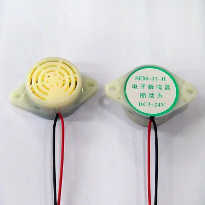 Dc3-24v sfm27-ii intermittent sound voltage electric active buzzer 30*15
