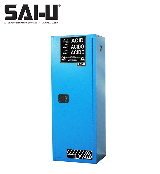SAI-U SC0022B огнестойкий КОРРОЗИОННЫЙ шкаф, используемый для лабораторного хранения легковоспламеняющихся химикатов
