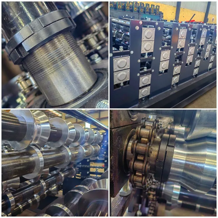TR4 TR5 TR6 Trapezoidal three-layer metal roofing panel roll forming machine