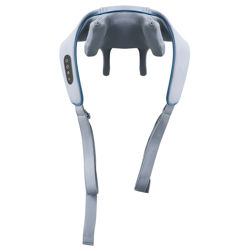 2024 relieve neck pain electric vibrate roller kneading massage shiatsu neck and back massager