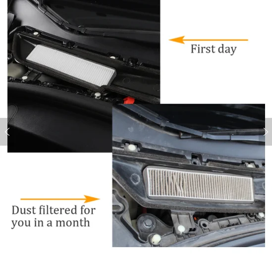  Car Air Conditioner Filter replacement elements Intake for tesla model