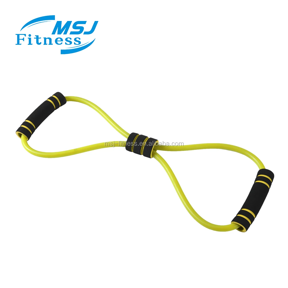 MSJ Fitness wholesale 8 shape latex exercise pull up resistance band set enhance strength