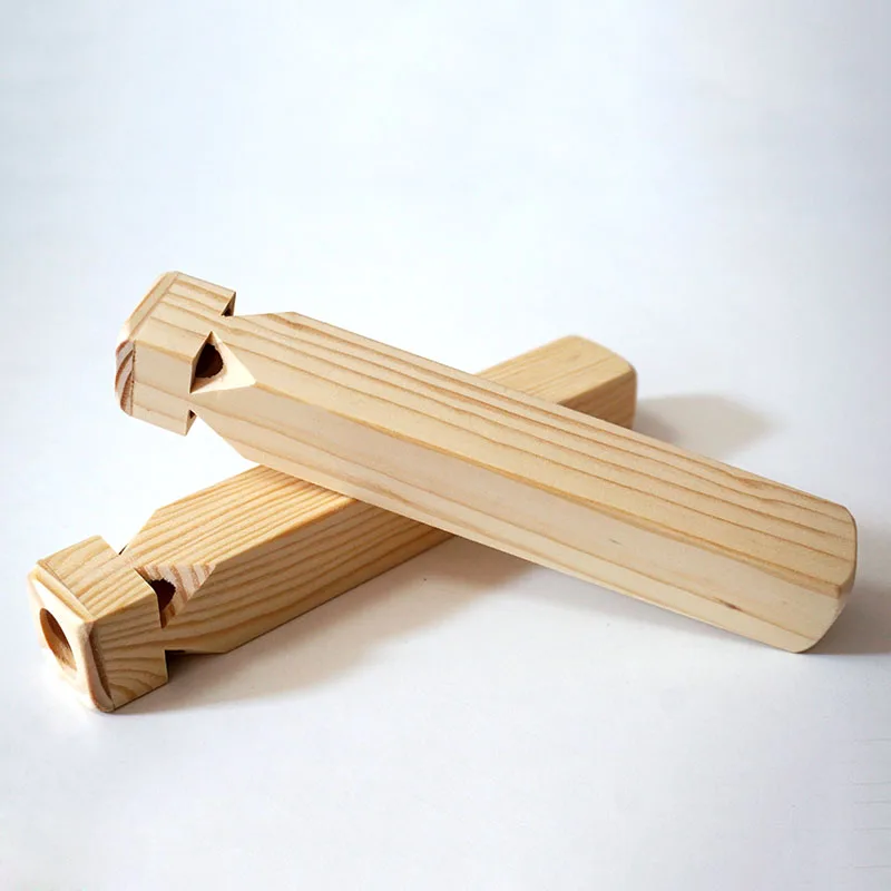 promotion gift toy whistle for kids funny wooden slide whistle Wooden Train Whistle 4 Tone toy