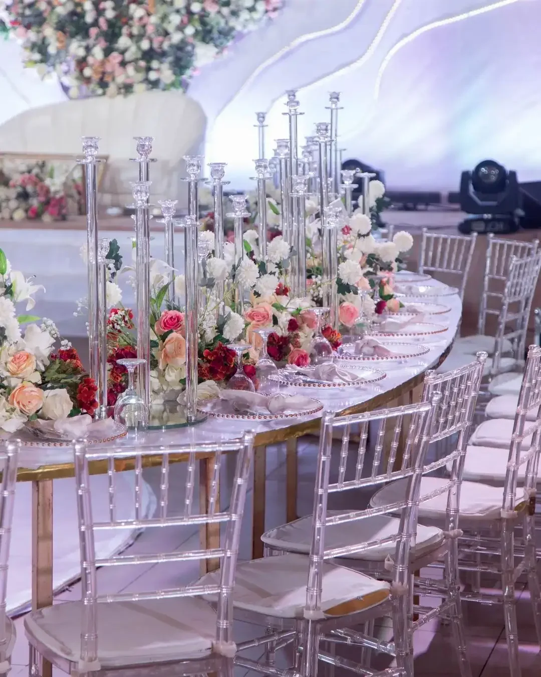 plastic clear banquet ghost acrylic transparent chiavari wedding dining chair for event