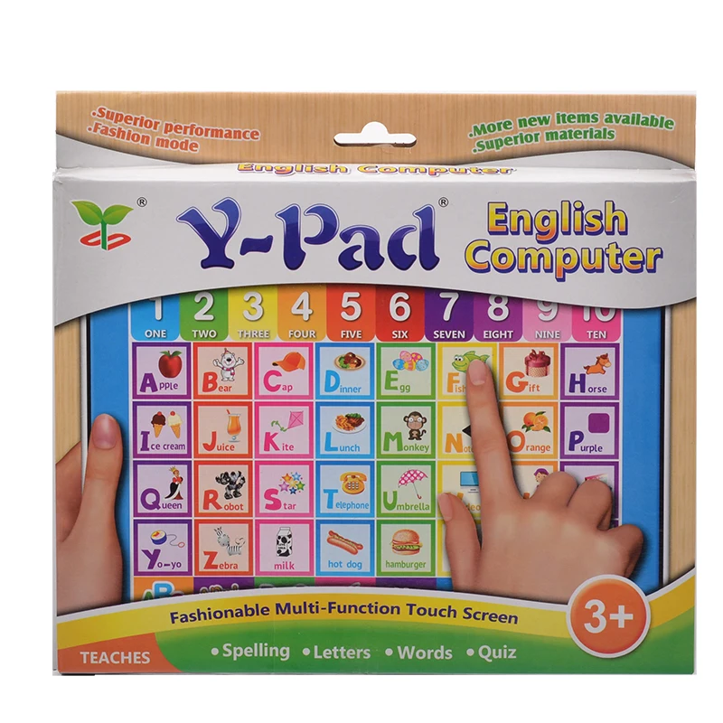 English ABC Letters Learning Pad Touch Tablet For Kids Multi-function Learning Machine Early Educational Toy For Children