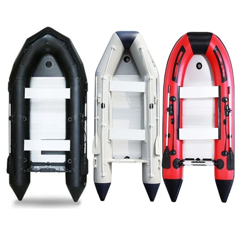  Надувная рыболовная лодка Seawalker 4 3 м с сертификацией CE плот из ПВХ алюминиевым полом и резиновой лодкой для