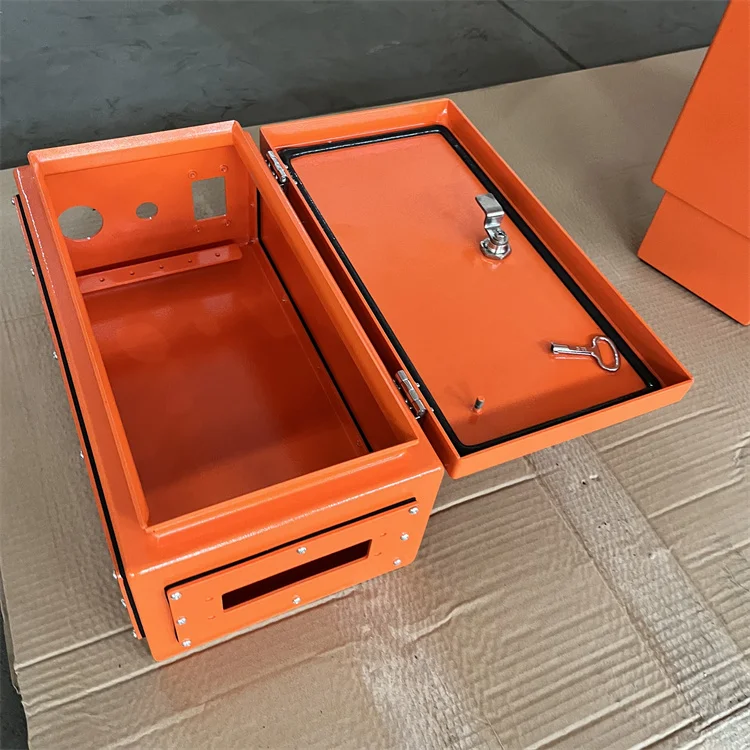 Custom Waterproof Aluminum Stainless Steel Electrical Control Junction Meter Enclosure Box Electronics Instrument Instrument