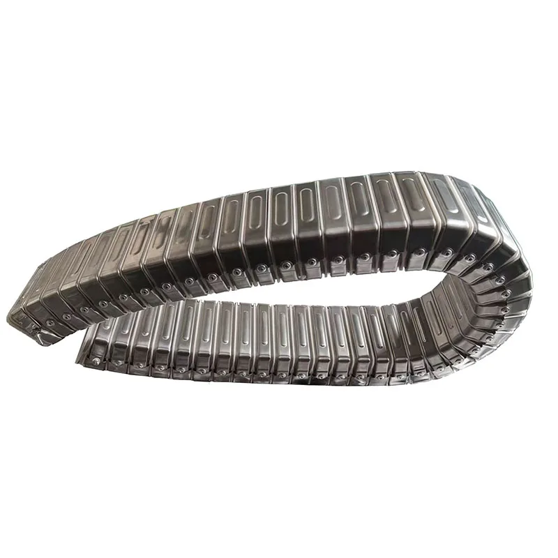 DGT Cable Carrier Cable Tray Enclosed Type Steel Cable Drag Chain