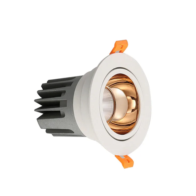 New Design Different Reflectors Anti-glare 10W Round Ceiling Recessed Cob Led Downlight
