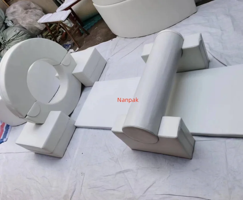 High Quality white pink grey foam soft play equipment indoor outdoor kids balance crawl sensory softplay rental event soft play