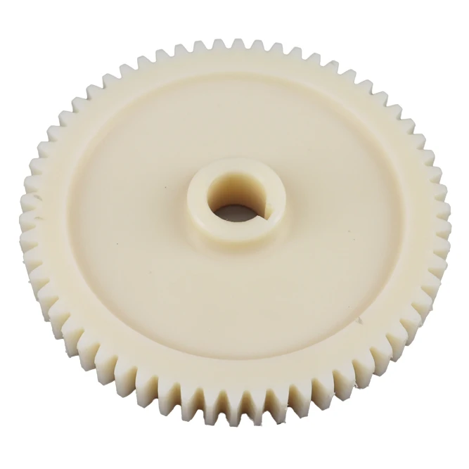 CNC machined customized large  Nylon plate gear
