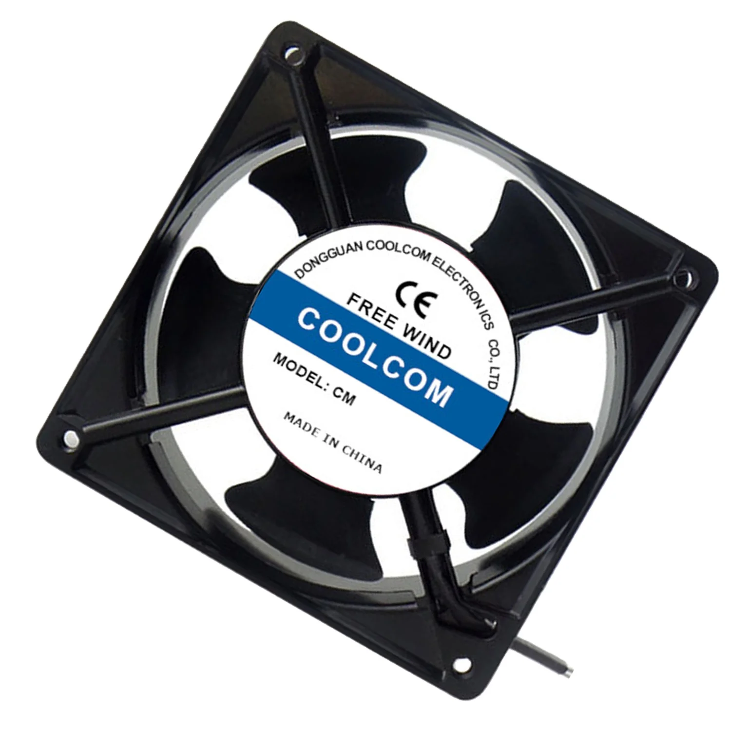 COOLCOM high quality silent DC 12v or 24V axial flow cooling fan for purifier