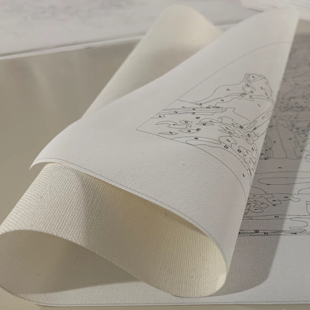 
Diy Handpainted Painting By Number Oil Paint By Numbers Beautiful Night Venice Landscape Canvas Wall Art Gift Artcrafts Adults 