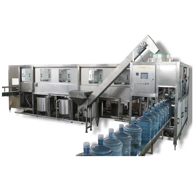 Aluminium Assembly Filling Machine 5 Gallon Water Bottle Filling Machine